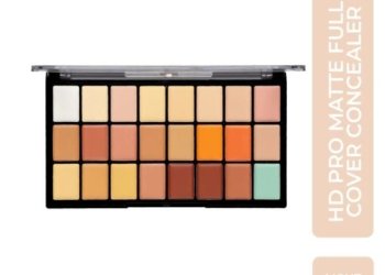 Half N Half Full Cover Concealer Makeup Kit Multicolor Palette – Medium-dark